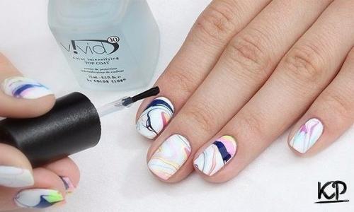 Техника водного маникюра? 09