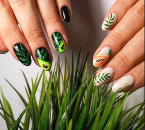 Стильный дизайн ногтей непремено привлекает внимание, а летний маникюр по своей природе обязан быть восхитительно захватывающим и удивительным. 09