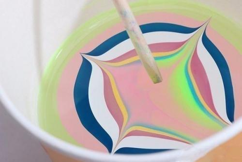 Как сделать Водный маникюр? 06