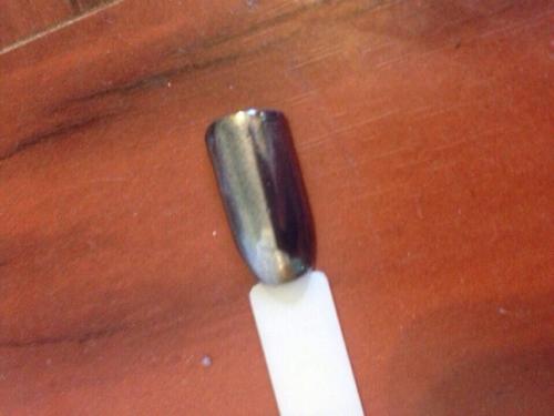 Мастерицы помогите.  Зеркальный пигмент делала. 01