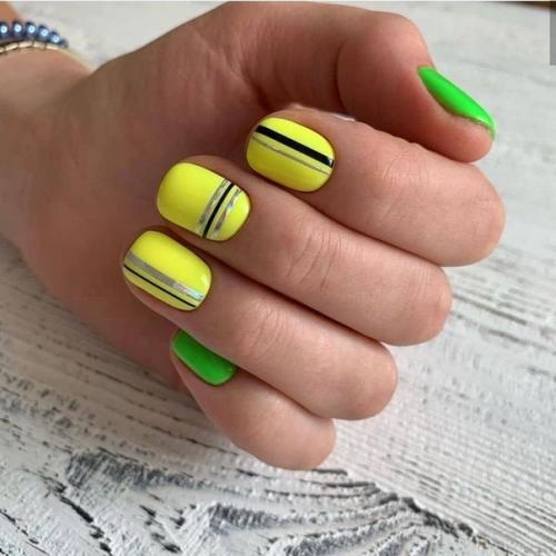 Идеи маникюра на короткие ногти. 02