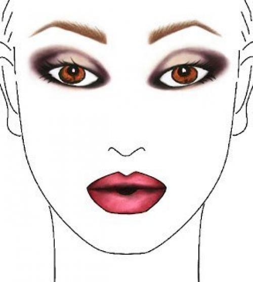 Как выполнить цветной Smoky Eyes. 03 Как выполнить цветной Smoky Eyes. 03
