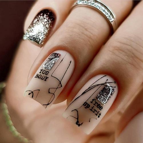 Идеи дизайна ногтей на каждый день. 07