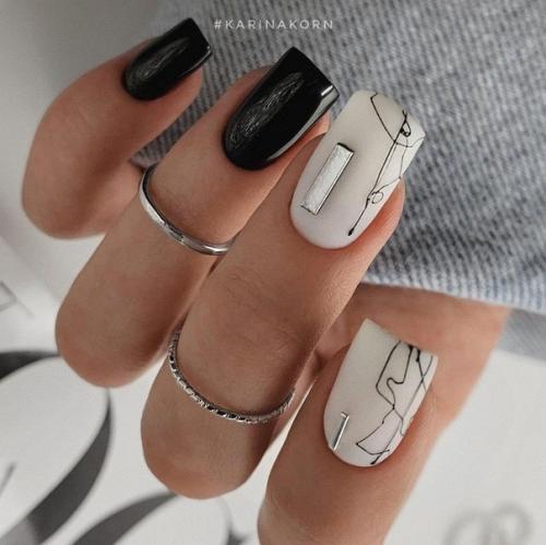 Идеи дизайна ногтей на каждый день. 09