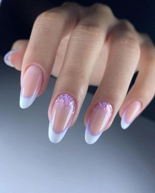 Французский маникюр в своём разнообразие. 03