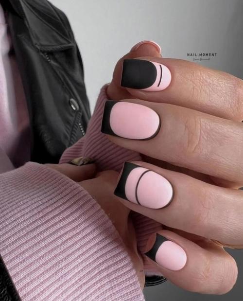 Абстрактные рисунки и картины на ногтях позволяют выразить свою креативность и уникальность. 01