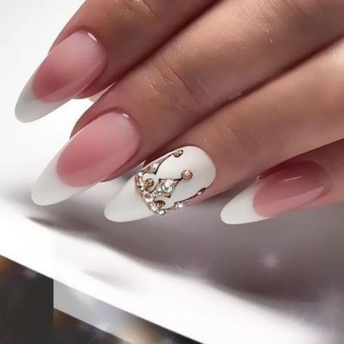 Французский маникюр в своём разнообразие. 05