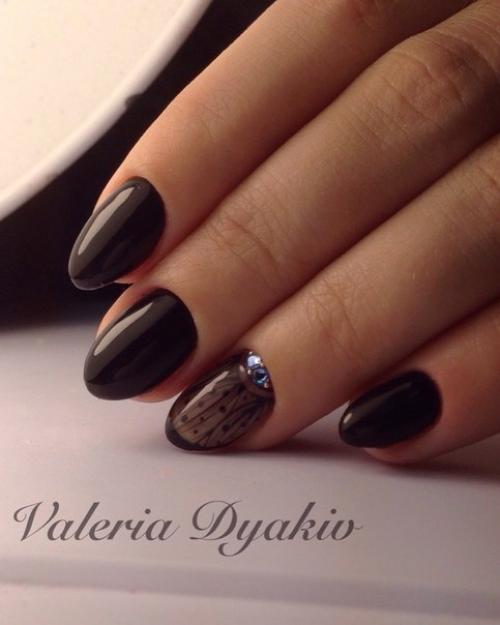 Осень наступила?  Выбор девочек все больше падает на темные оттенки? 05