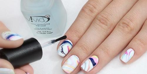 Техника водного маникюра? 08 Техника водного маникюра? 08