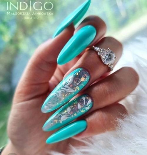 Очень красивый дизайн ногтей - 10 фото шикарного маникюра. 01