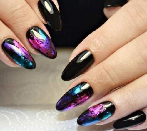 Очень красивый дизайн ногтей - 10 фото шикарного маникюра. 03