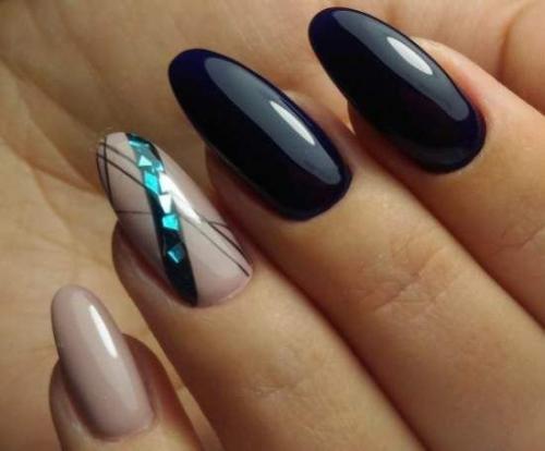 Очень красивый дизайн ногтей - 10 фото шикарного маникюра. 05