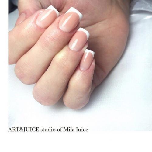 Любимый белый, выкладной френч? 02