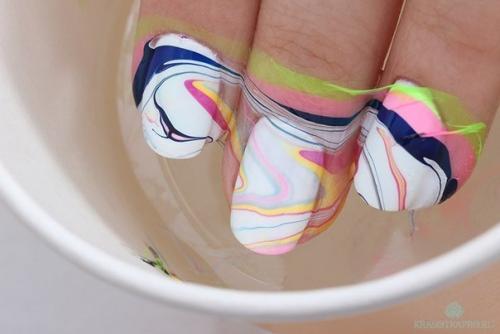 Техника водного маникюра? 06 Техника водного маникюра? 06