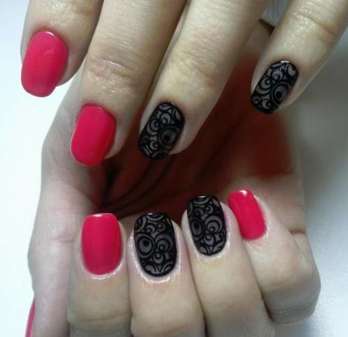 Маникюр Вуаль под силу выполнить не только опытным мастерам, но любителям, и, даже начинающим! 06