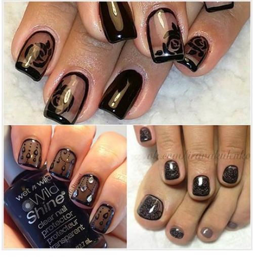 Маникюр Вуаль под силу выполнить не только опытным мастерам, но любителям, и, даже начинающим! 03