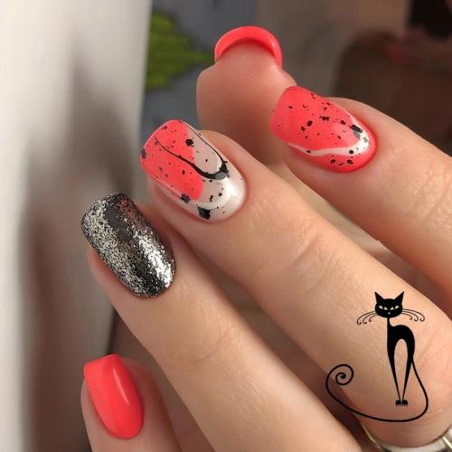 Несколько отличных идей для коротких ноготков. 06