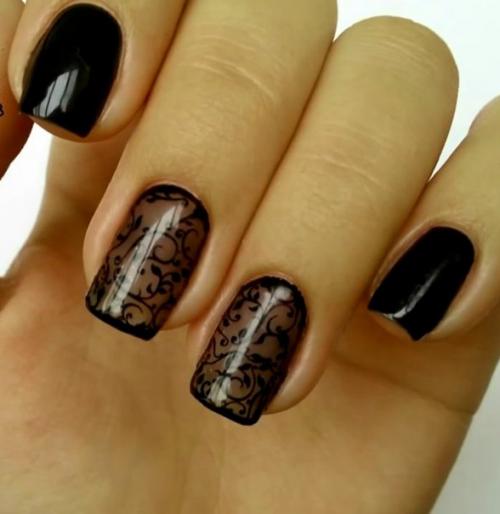 Маникюр Вуаль под силу выполнить не только опытным мастерам, но любителям, и, даже начинающим! 02