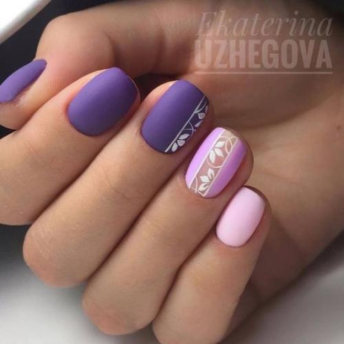 Маникюр с нежнейшими оттенками. 05