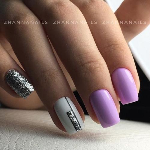 Маникюр с нежнейшими оттенками. 08