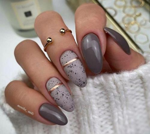 Маникюр на длинных ноготках. 04