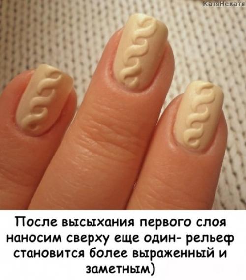 Ультра модный вязанный маникюр? 03