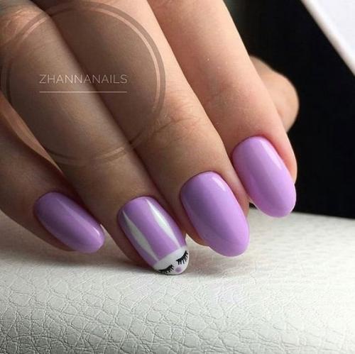 Маникюр с нежнейшими оттенками. 09