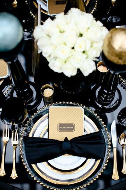 Идеи для сервировки новогоднего стола. 02