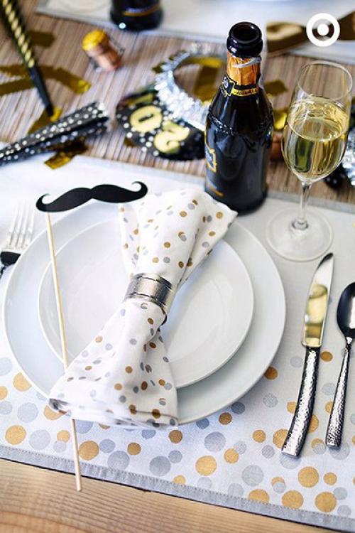 Идеи для сервировки новогоднего стола. 01