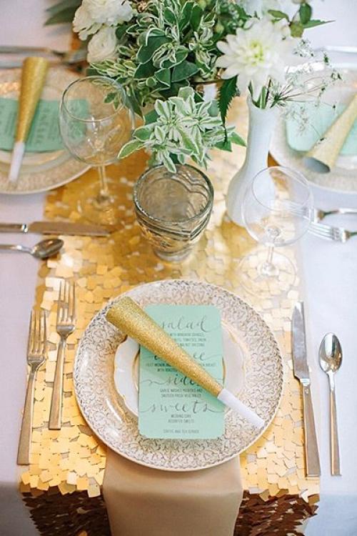 Идеи для сервировки новогоднего стола. 03