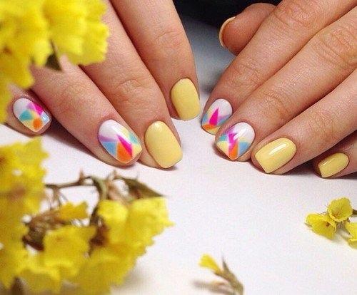 Яркий маникюр - оригинальные идеи дизайна. 04