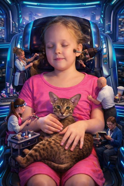 Представьте: я, кот и кресло - трио, достойное оскара. 01