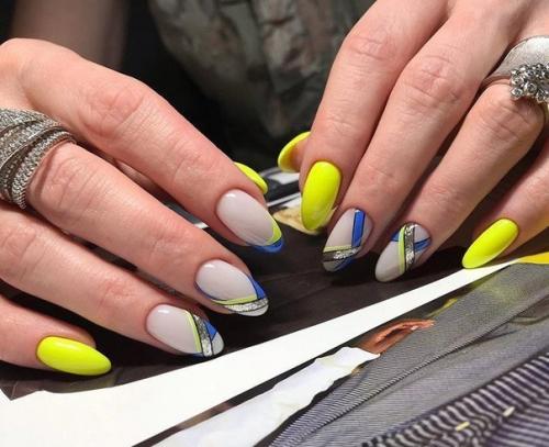 Френч с геометрией. 10. 04