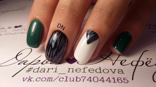 Девочки, работаю классическим обрезным маникюром. 09