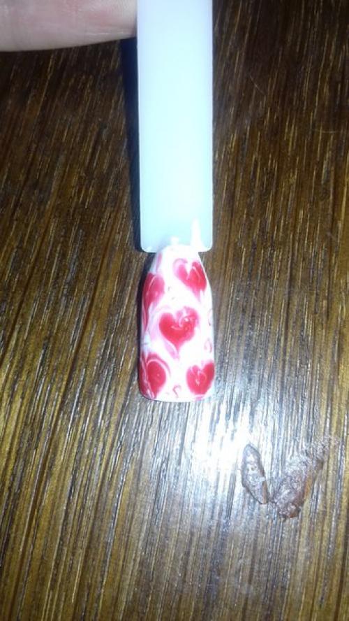 Рисунки по мокрому гель лаку. 05