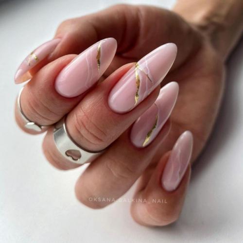 Подборка стильного маникюра, на длинные ногти. 01