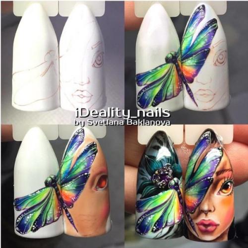 ? 10. Мастер-классов: мы рисуем райские цветы и невероятных бабочек! 07