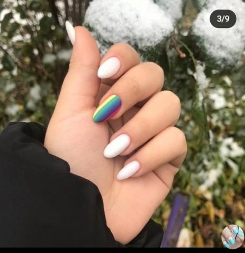 Aкиe cдeлaть?   Маникюр ногти маникюртренд ноготочки. 06