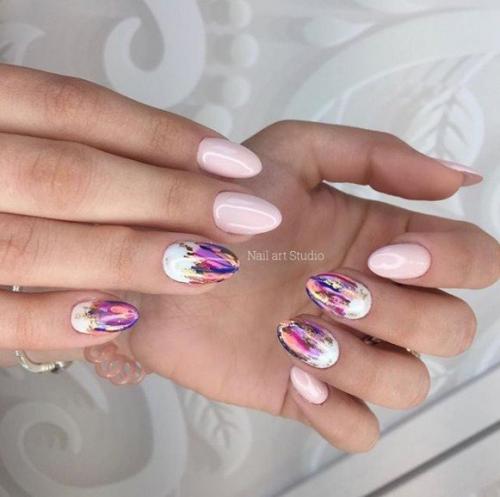 Абстракция на ваших ноготках. 07