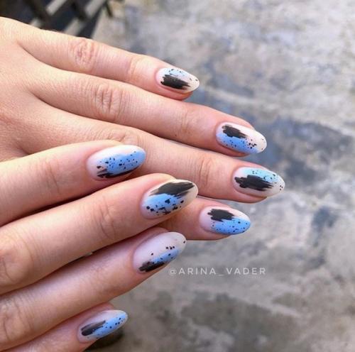 Абстракция на ваших ноготках. 08