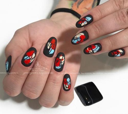 Абстракция на ваших ноготках. 09