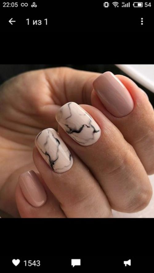 Подскажите, пожалуйста, варианты маникюра в нежно розовых оттенках с классным дизайном, заранее спасибо. 01