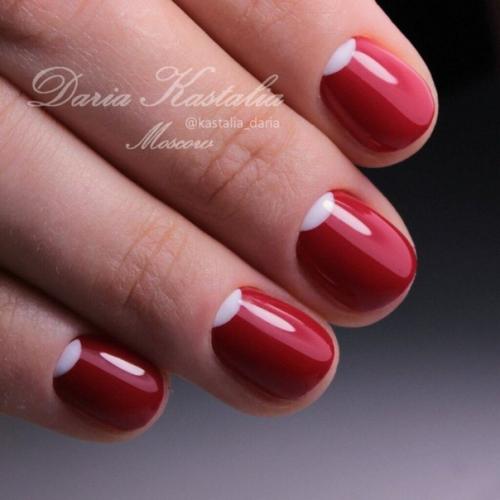 ? 8. Идей маникюра для тех, кто любит красный во всех его проявлениях! 02