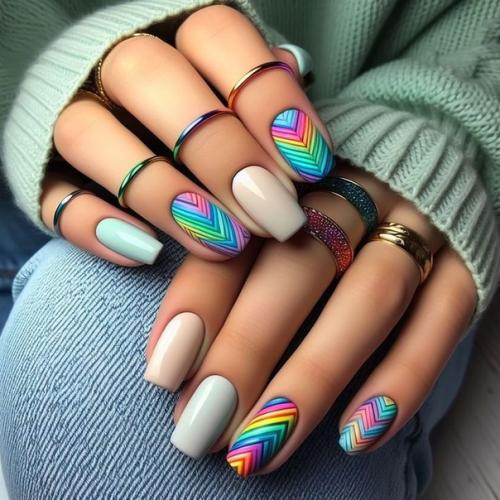 Дизайны маникюра, которые могут быть вам интересны! 08