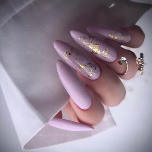 Маникюр на длинные ногти. 06