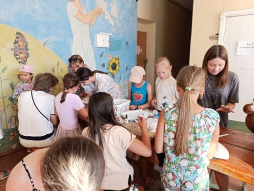 Занятия в летнем лагере всестороннего развития продолжаются. 09