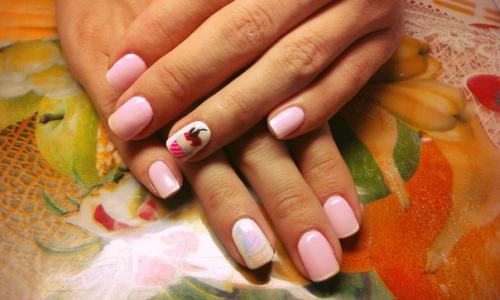 - Наращивание ногтей - 550 р. 05