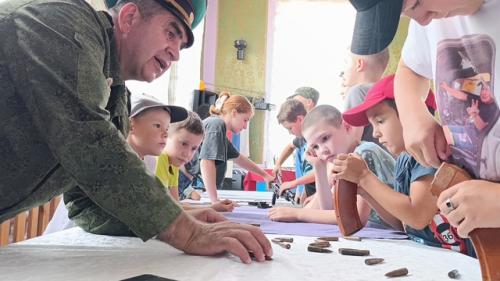 Занятия в летнем лагере всестороннего развития продолжаются. 02