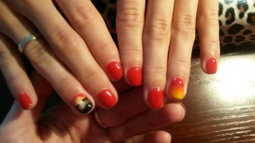 Маникюр обрезной 100 р. 04