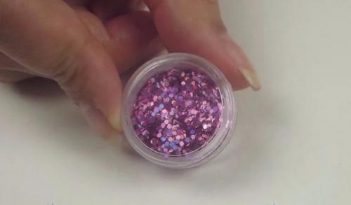Маникюр с глиттерами (пошаговый урок). 08 Маникюр с глиттерами (пошаговый урок). 08